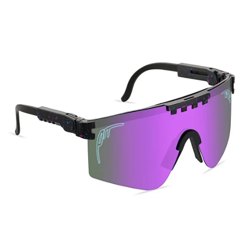 Pit Adder Zonnebril Uv400 Zonnebril Heren Dames Volwassenen Outdoor Brillen Sportbril Mtb Tinten Zonder Doos