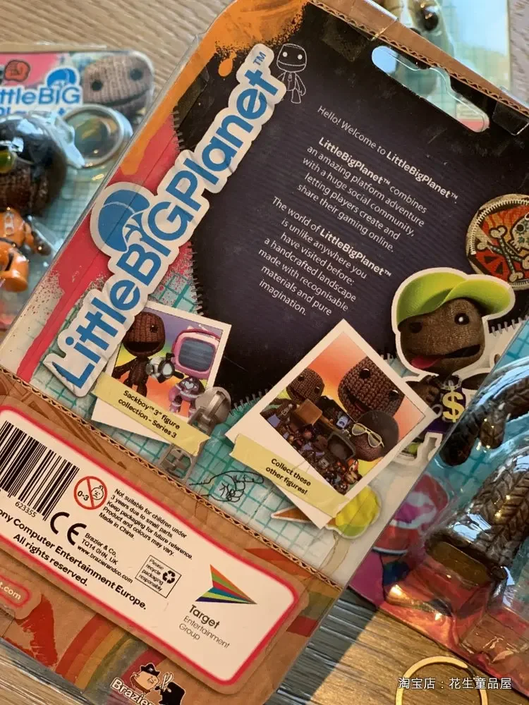 LittleBigPlanet Sackboy Cute Game Anime Figurine Keychain Models Kawaii Little Big Planet Robot Kitty Action Figure Toys Gift