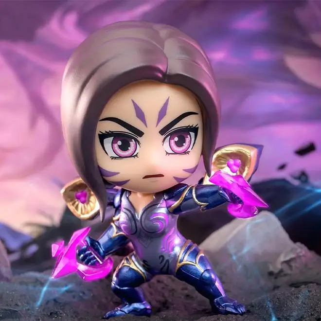 

Official League Of Legends X Hot Toys Cosbaby - Kai'Sa Mini Collectible Figure Deluxe Q-Version Statue With Display Base