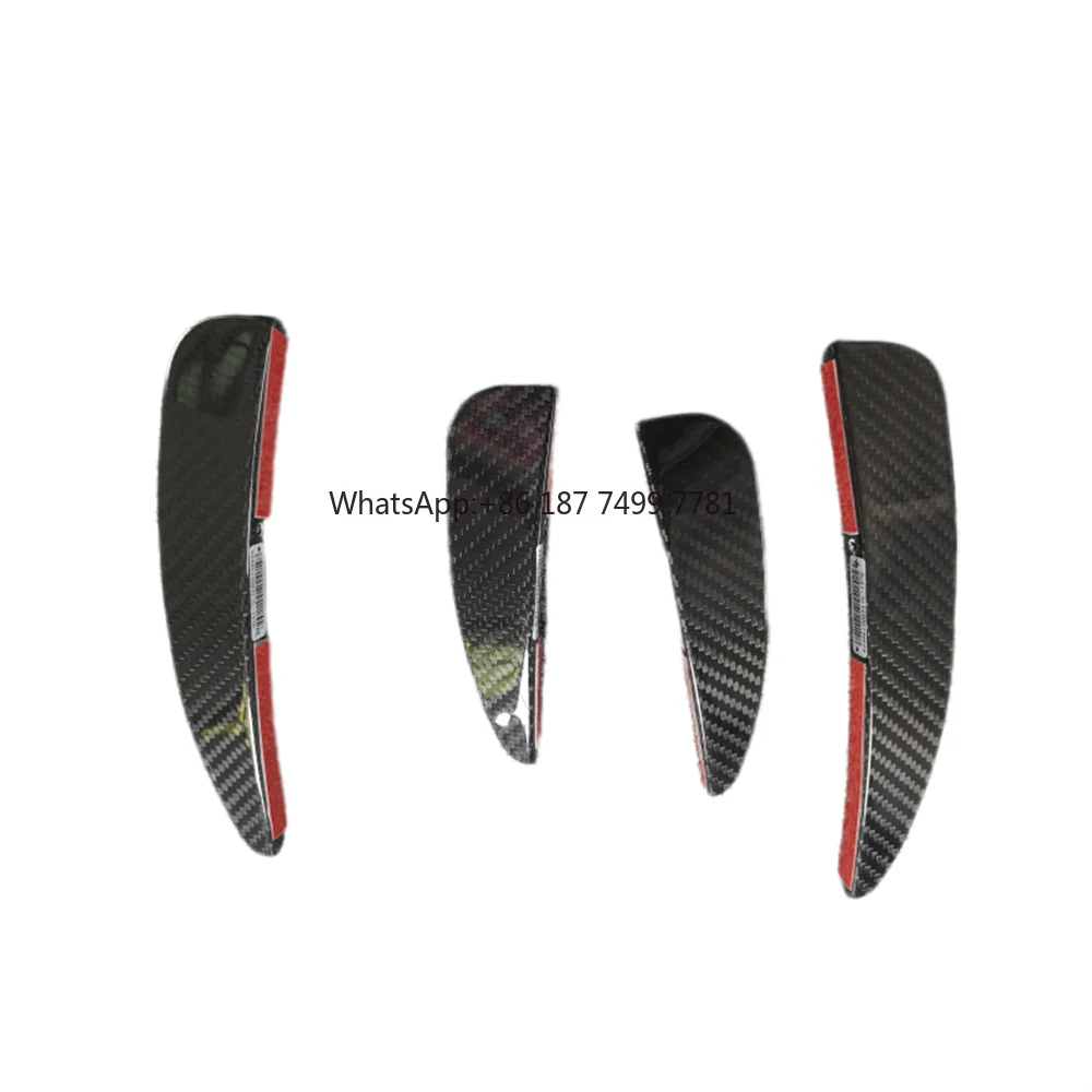 

Upgraded Dry Carbon Fiber Body Kit for . R8 CAP Style Front Bumper Splitter Body Kit