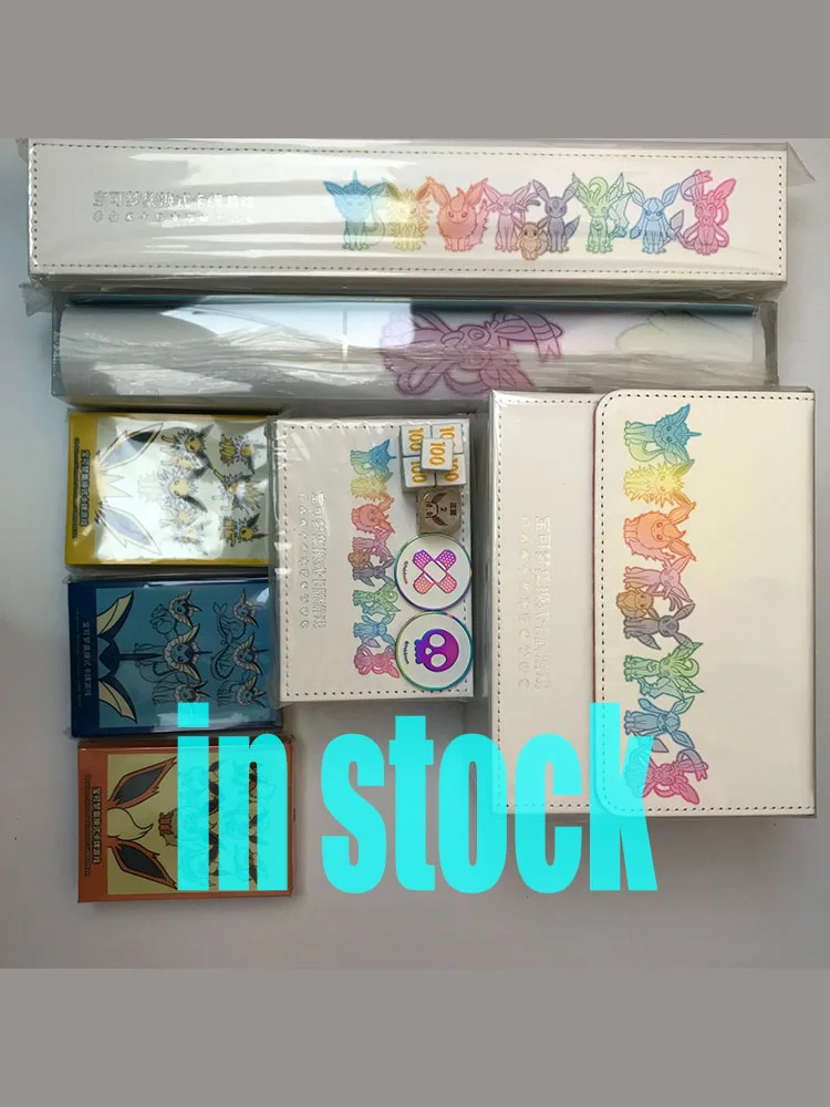 Op voorraad Eevee Advanced Gift Box Eevee Game Peripherals Card Box Indicator Box Ptcg Card Collection Hobby Bureau Verjaardag Speelgoed Cadeau - afbeelding 2