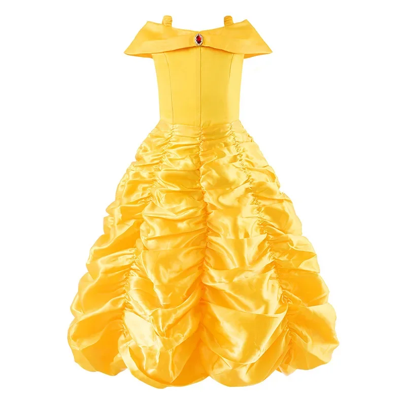 Girl Elsa Anna Dress Princess Costume Snow Queen Dress Baby Halloween Ariel Carnival Clothes Kids Cosplay Clothes Party Clothing