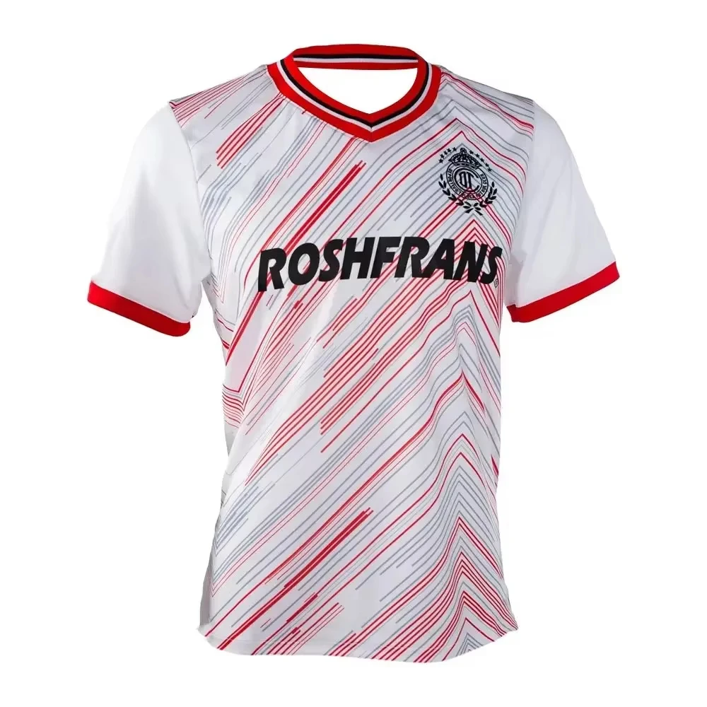 

Мужские рубашки Deportivo Toluca футбольные футболки детская спортивная одежда большие тренировочные футбольные формы дышащий трикотаж женские топы