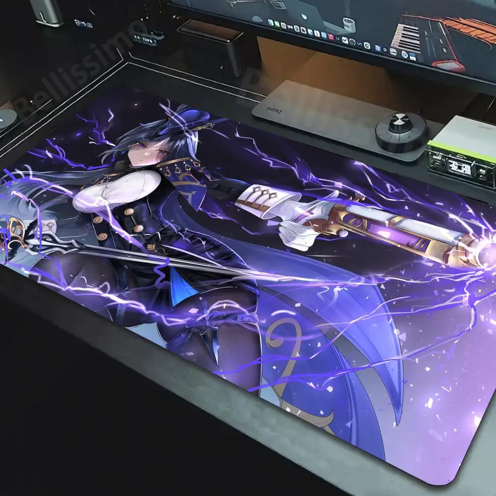 

Genshin Impact Clorinde Mousepad Large Gaming Mouse Pad LockEdge Thickened Computer Keyboard Table Desk Mat