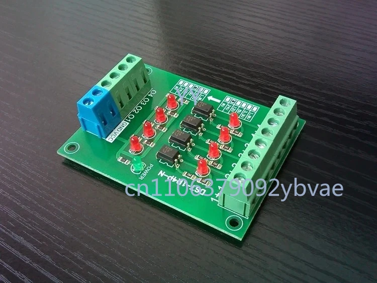 Optocoupler Isolation Board Voltage Converter Isolated Module PLC Signal Level Board NPN Output 1.8V 3.3V 5V 12V 24V PNP Output