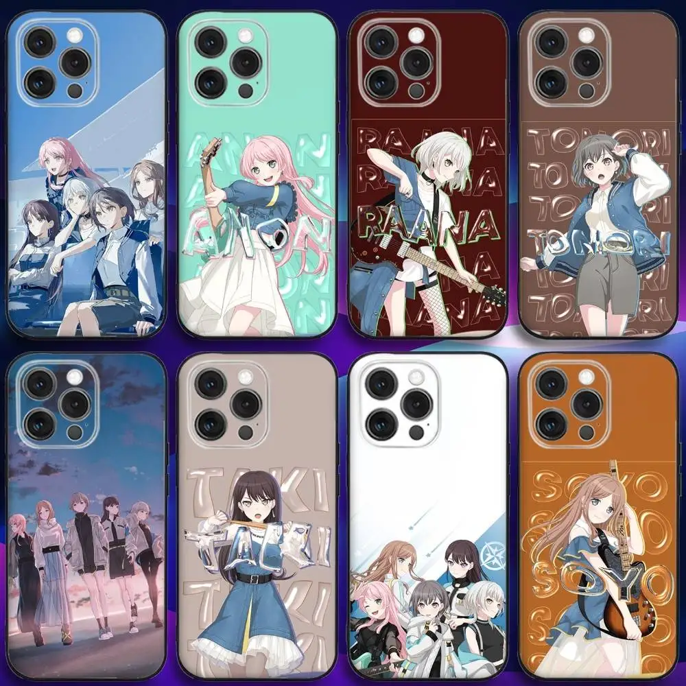 

BanG Dream M-Mygo Phone Case For iPhone 16e,16,15,14,13,12,11,Pro,X,XS,Max,XR,Plus,Mini Soft Black Cover
