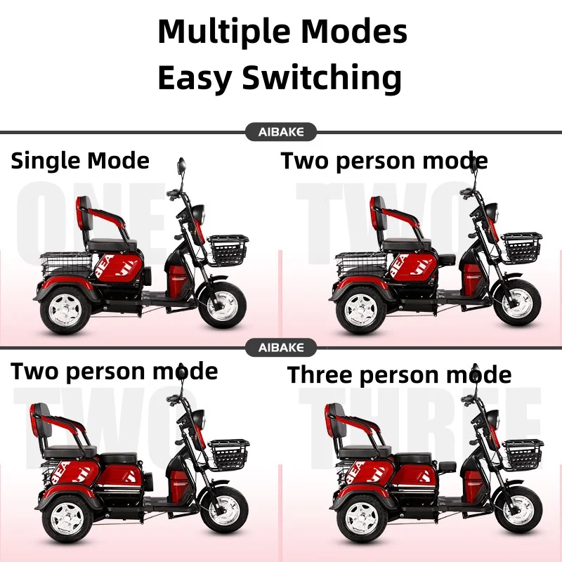 Рисунок 5 - 3-колесный самокат для пожилых людей 800 Вт
