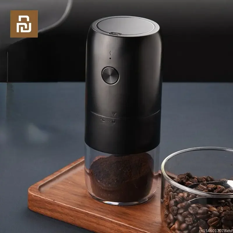 Youpin Upgrade Portable Electric Coffee Grinder TYPE-C Charge Stainless Steel Coarse Grains Medicinal Herb Coffee Bean Grinder