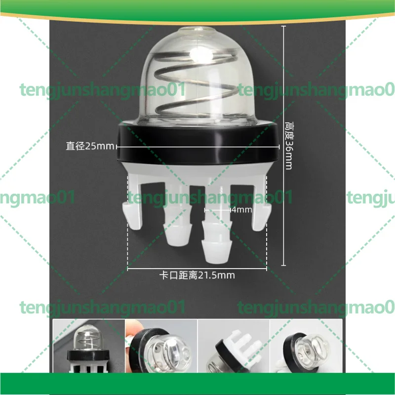 5pcs Carburetor Fuel Bubble Cup for Stihl BR600 Backpack Blower Wind Spare Parts Garden Power Tool Accessories