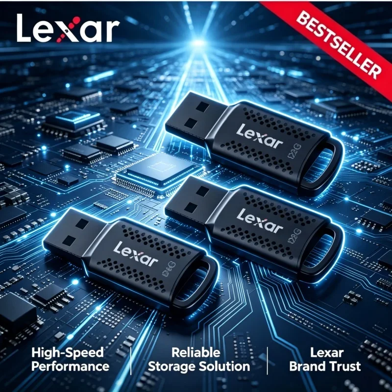 Lexar Portable Pen Drive USB Flash Drive High Speed U Disk Memory Stick For PC Notebook Data Storage