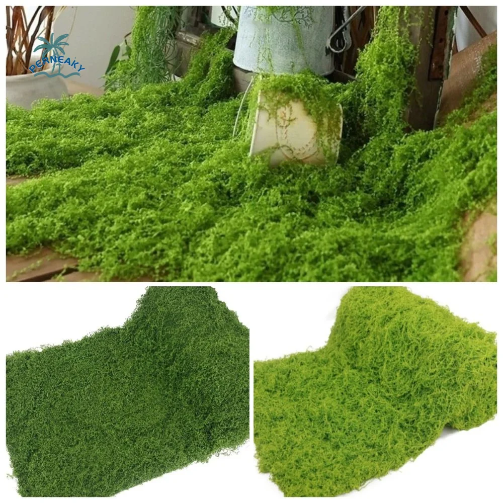Preserved Moss Sheet - DIY Artificial Grass Rug Durable No