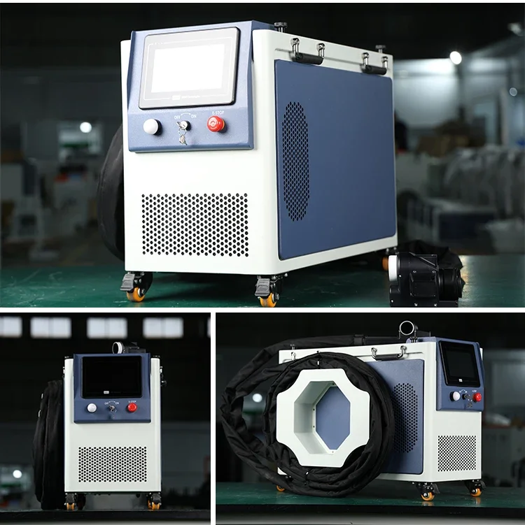 2026-DMK Industrial CE 500W Portable Cleaning System for Rust Removal, Rust Removal, 500W, Air-Cooled