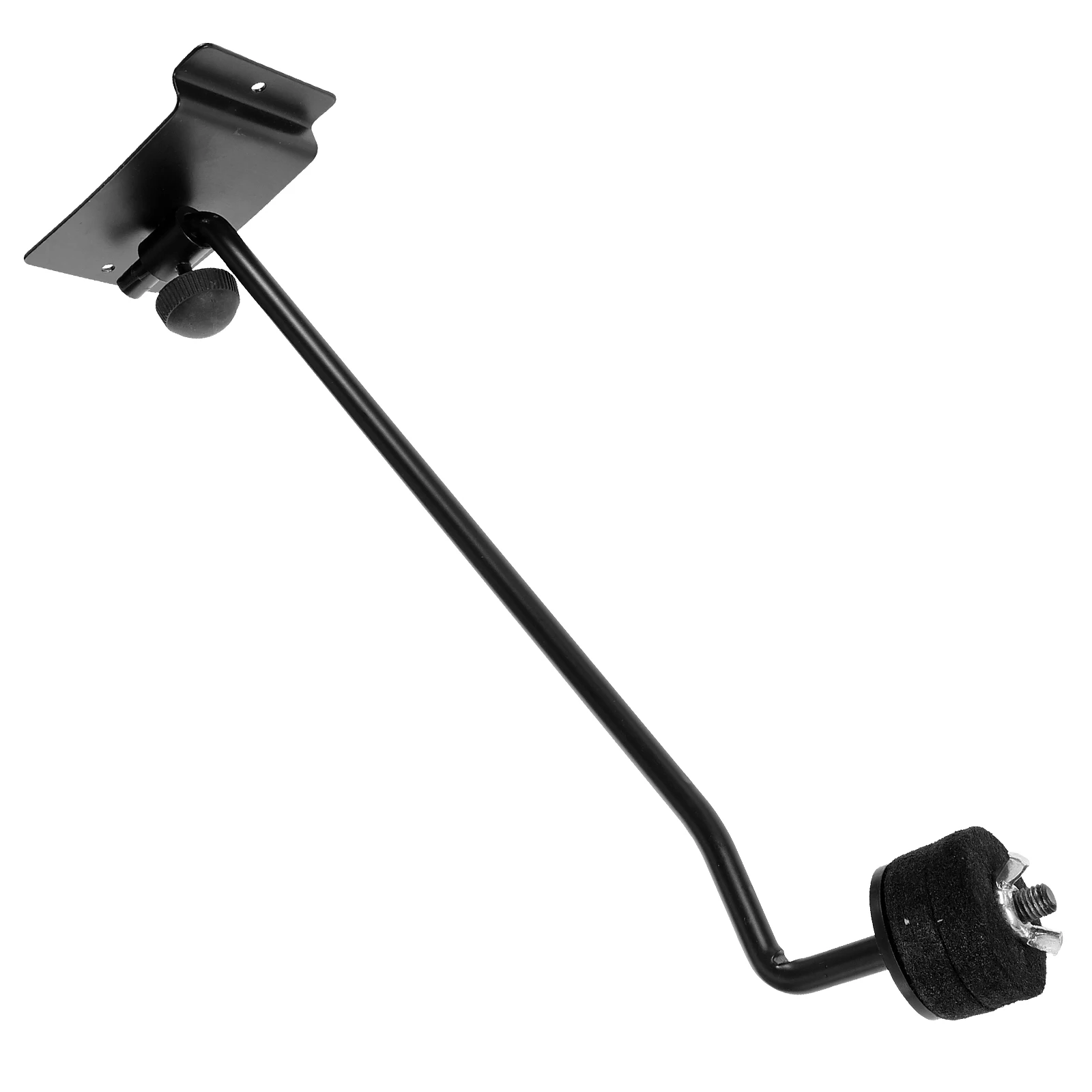 

Display Slot Plate Holder Wall Mount Cymbal Arm Hanging Support Sturdy Cymbal Display Stand Durability