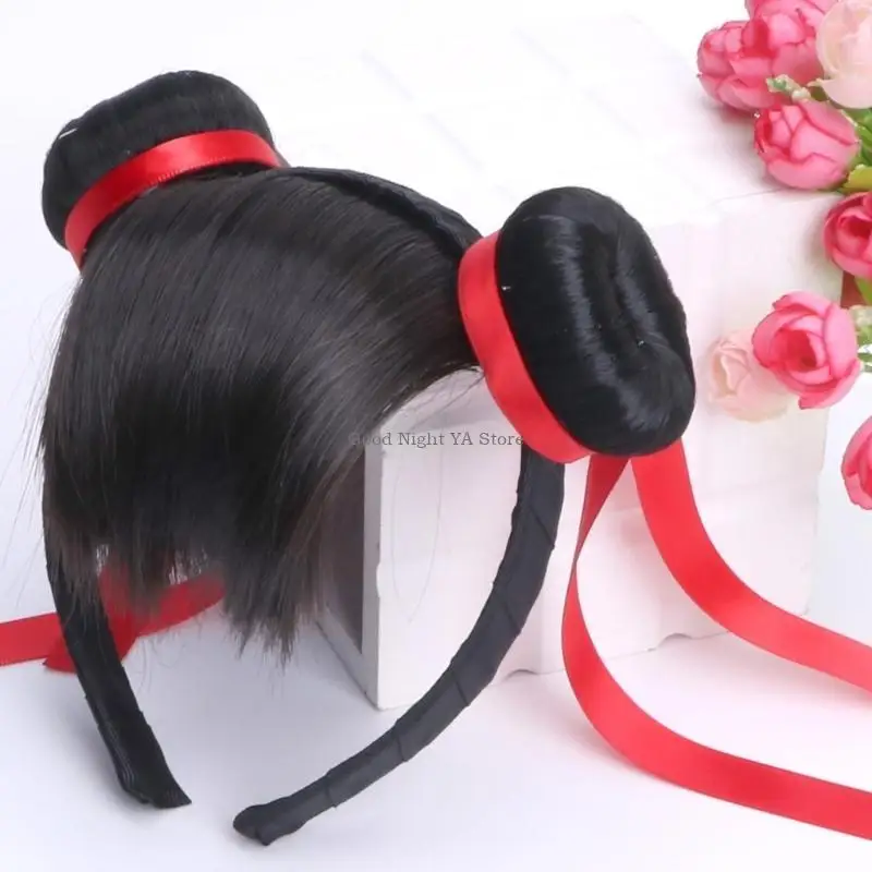 

Stylish Ne Zha Headpiece Halloween Hair Clip Hairbands Fun Headwear Halloween Cosplay Adorkable Headwear
