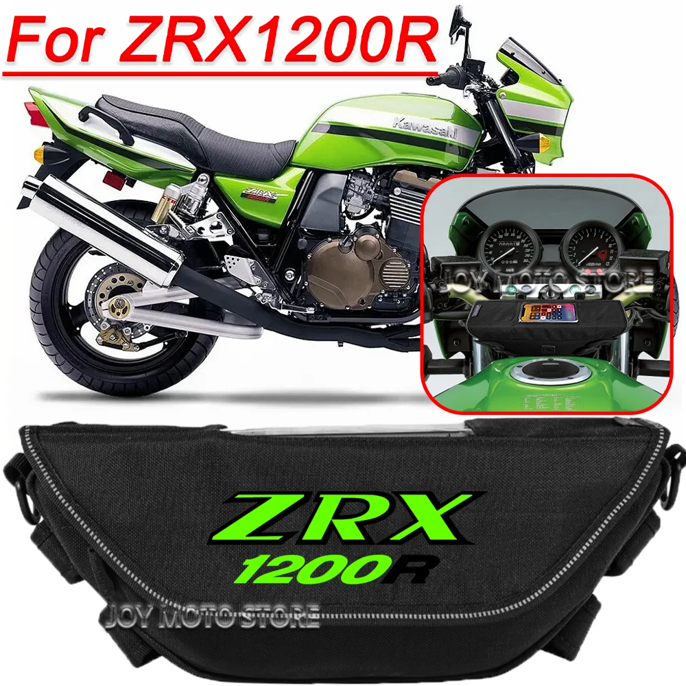 

For ZRX 1200R zrx 1200r Motorcycle accessories tools bag Waterproof And Dustproof Convenient travel handlebar bag