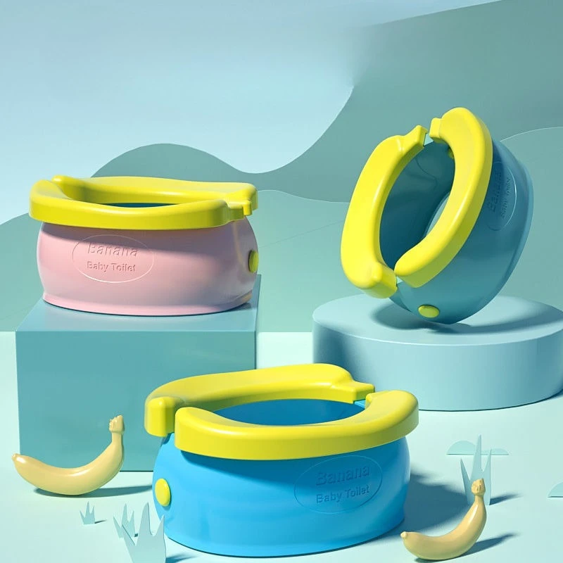 Folding Traveling Outdoor Baby Toilet Pot Potty Urinal Children Baby Pot Child Toilet Portable Potty Child Potty Training Seat