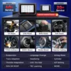 Autel-maxicom mk900自動診断ツール,OBD2双方向スキャナー,アップグレード,mx808s,8インチ,2024 3