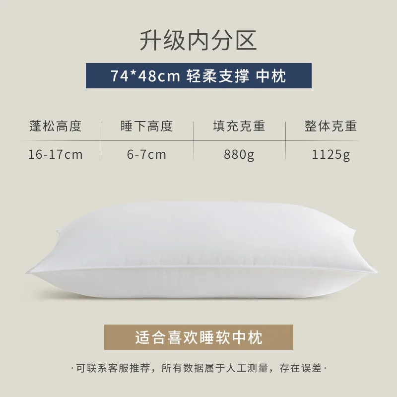 Pillow, Pillow Core Class A, Down, Goose Down