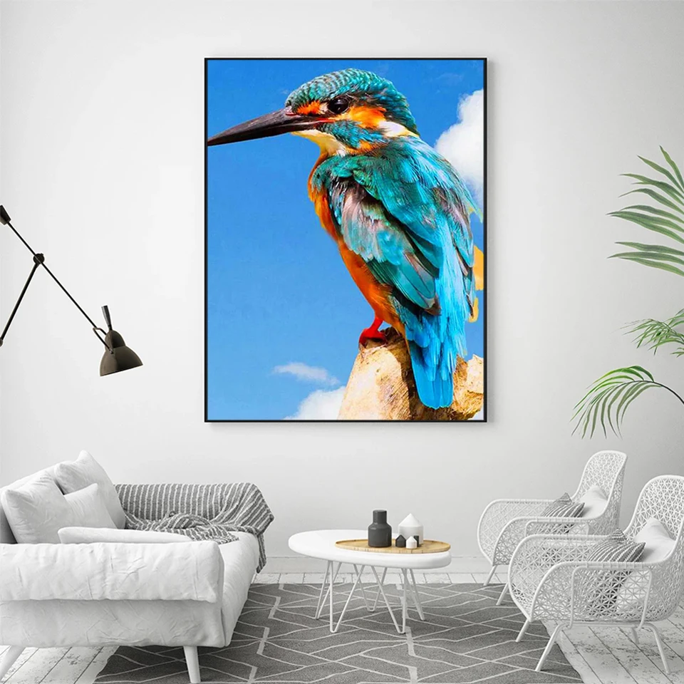 AZQSD Birds Diamond Embroidery Sale Animal Mosaic Needlework Full Round Drill Diamond Painting 30x40cm Home Decor Gift