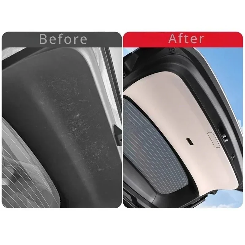 Trunk Anti-kick Mat Protection Pad For NIO ES6 ES8 EC6 2023 2024 Car Tailgate Anti-dirty Pad Interior Modification Accessories