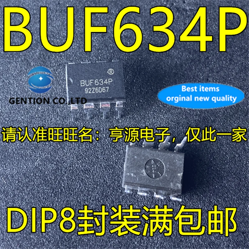 5Pcs  BUF634P BU634 DIP-8 High speed operational amplifier chip  in stock  100% new and original