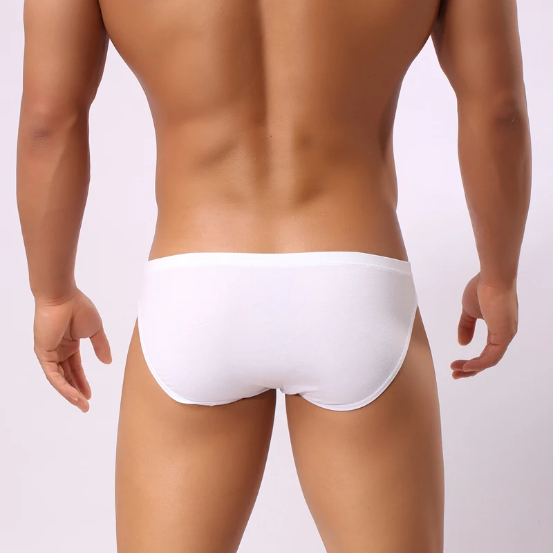 الملابس الداخلية الرجال مثير ملخصات بيكيني القطن سيور حزام رياضي الرجال الملابس الداخلية مثلي الجنس الحقيبة منخفضة الارتفاع السراويل Calzoncillos Hombre #6
