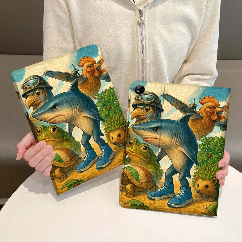 

Cartoon cute pattern Tablet Case For Vivo IQOO Pad Air Pad3 IQOO Pad5 Pad2 Pad3 SE Pro 11.5 12.1 12.3 13 Inch