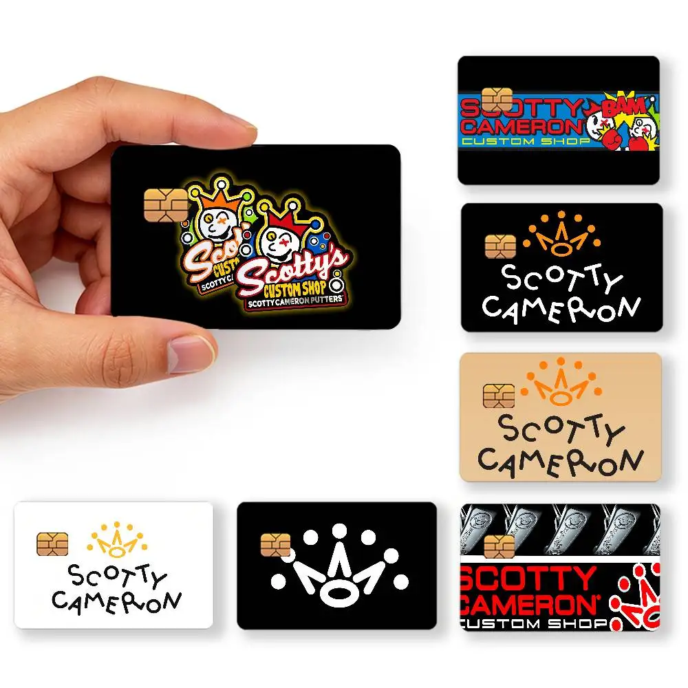 Fashion Cool Classic S-ScottyS C-Camerons S Credit Card Skin Sticker Cover Decal Wrap Debit Card Stickers Durable Removable