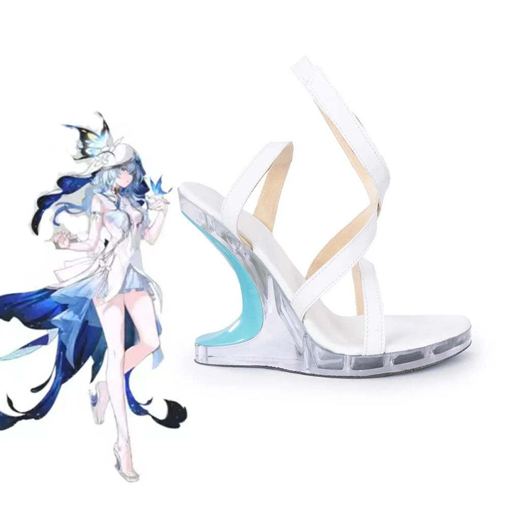 Wuthering Waves The Shorekeeper Cosplay Game Character Prop Shoes Halloween Carnival Party for Women Men  High Heel