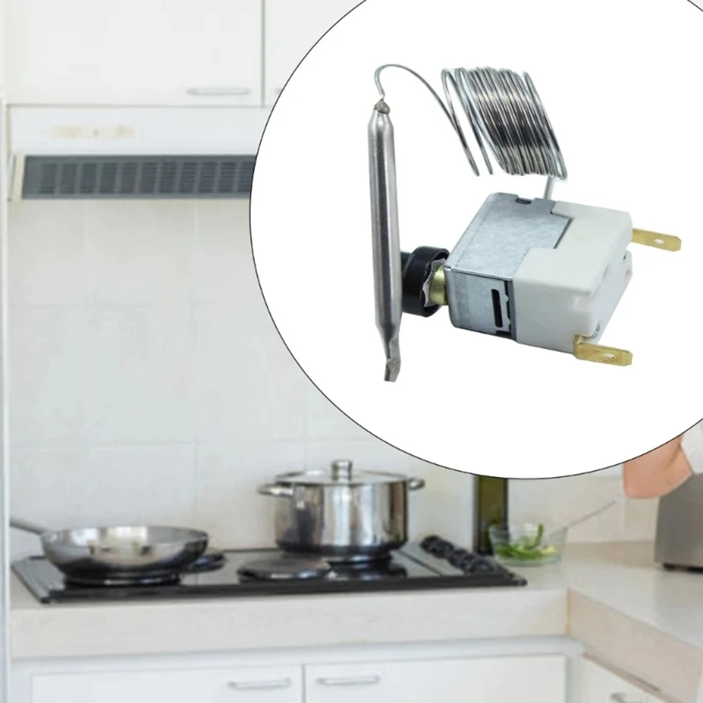230C Temperature Limiter Electric Fryer Thermostat With Probe For Deep Fryer Heating Controller Safety Switch Kitchen Appliance