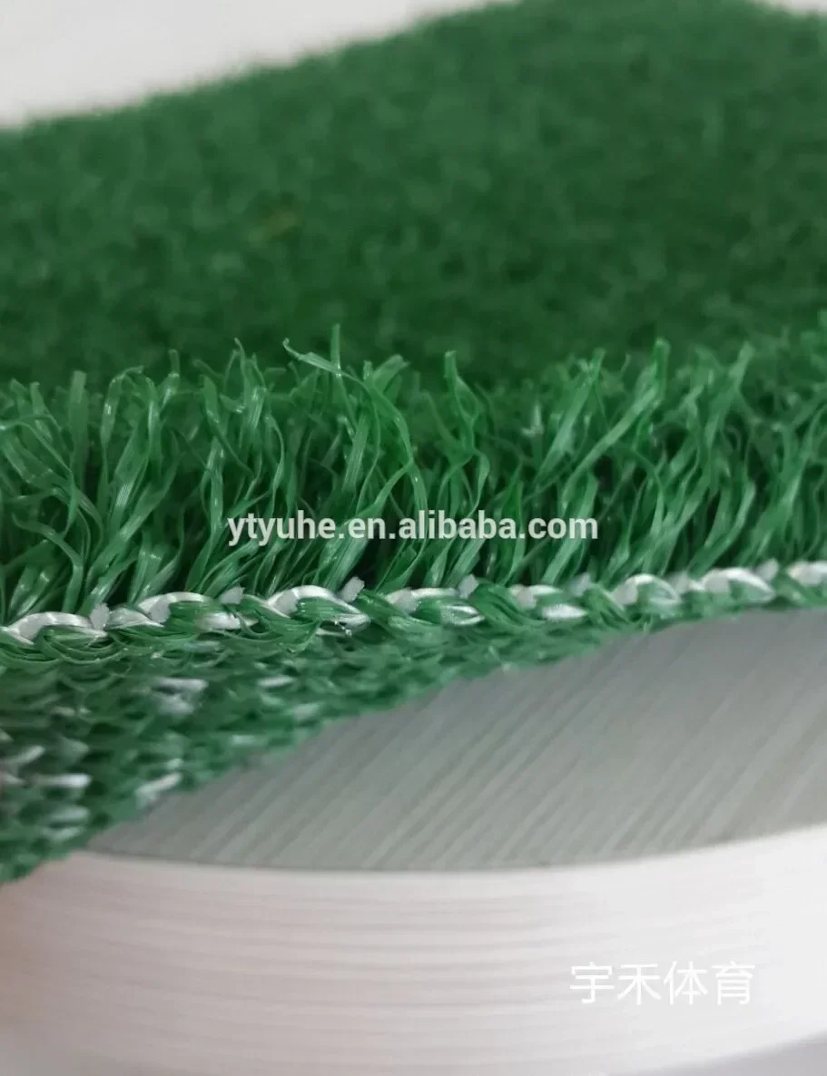 Anti-skidding Nylon Artificial Turf Golf Mat For Indoor Outdoor 105B Golf Practice Range Mat With Hard Rubber