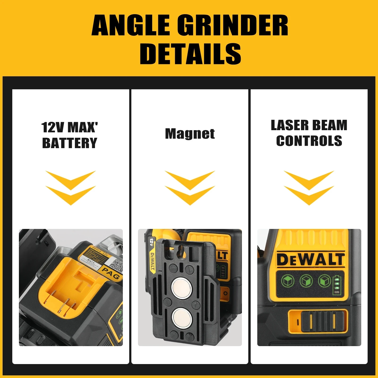 

2025 Dewalt DW089LG градус вертикальная литиевая батарея 12 В 12 линий лазер 360 уровень горизонтальный зеленый метр уличный инструмент лазерный нивелир