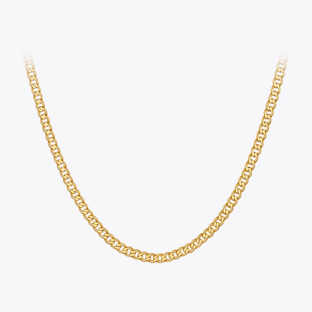 

ENFASHION Basic Choker Necklace Women Gold Color 3 Wearing Methods Long Chain 2021 Necklaces Fashion Jewelry Collier Femme P3212