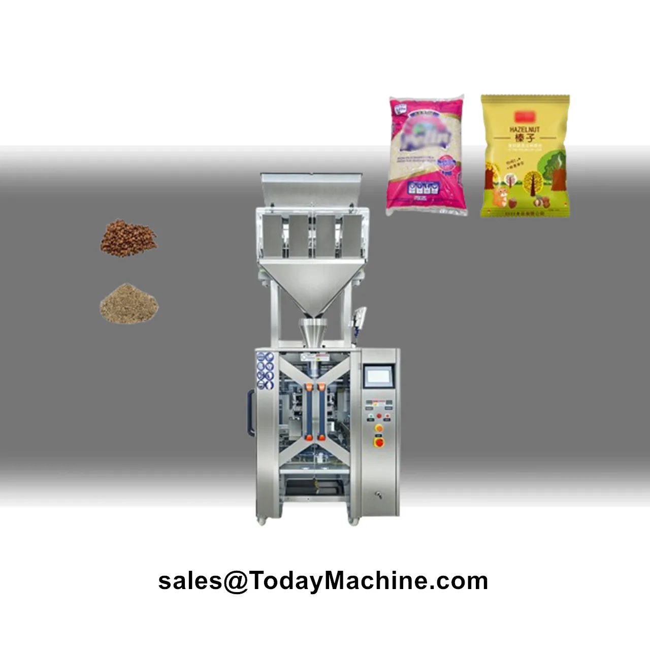 Linear Weigher Automatic Weighing Scale Rice Sugar Bag Packing Machine