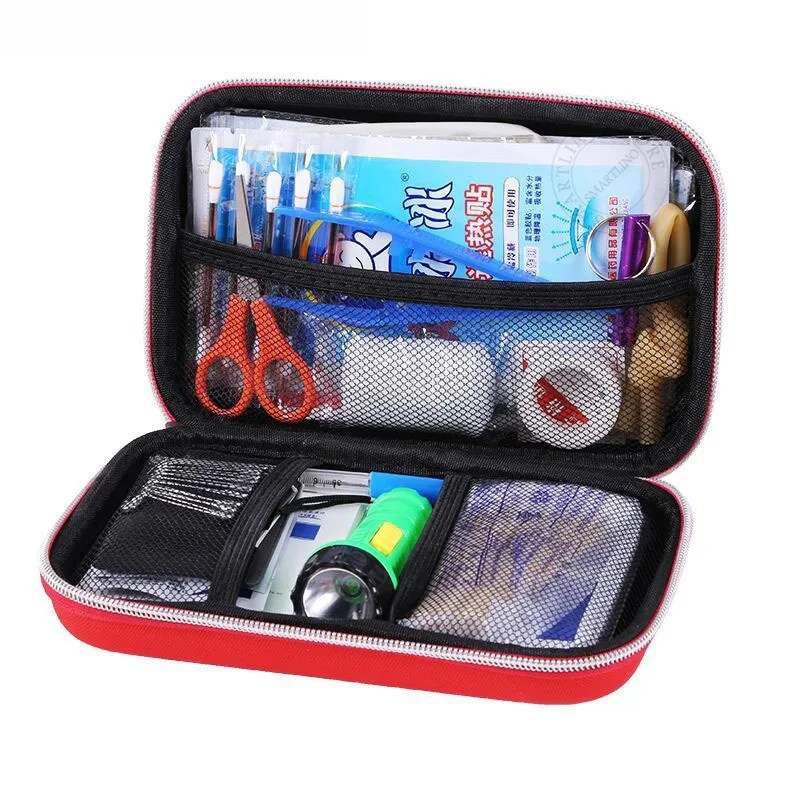 Portable first aid medical bag, home outdoor travel first aid kit, camping equipment, medicine storage bag