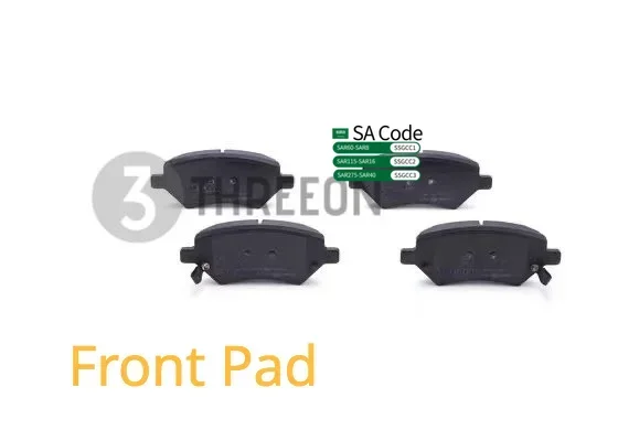 

Высококачественные передние и задние тормозные колодки THREEON для Chery Arrizo 3 Arrizo 5 Arrizo 7 2015-подарки 1,5 T 1,6 A133501080 J423501080