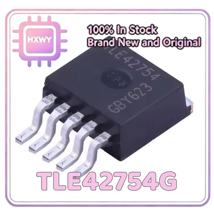 (10/50 Pieces) TLE42754G 42754G TO263-5 Automotive Low Voltage Regulator Chip Factory Wholesale Original Electronic Components F