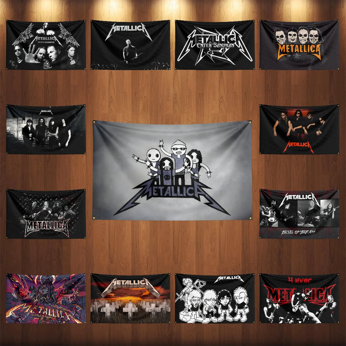 

3x5 Ft Heavy Rock Band FIRST ROCK BAND Flag Polyester Digital Printing Banner for Bedroom Wall Art Out Door Tapestry Decora