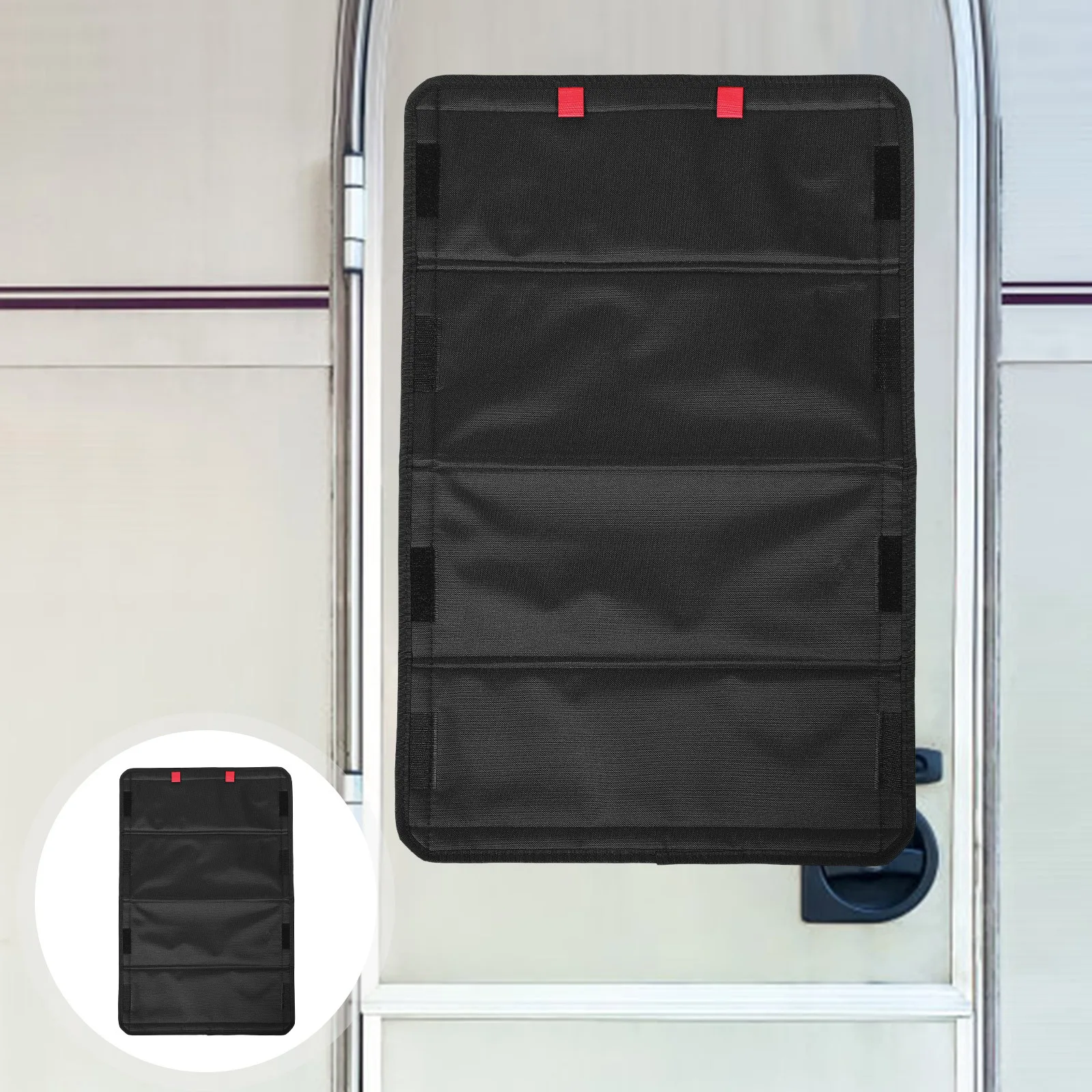 

Oxford Fabric Foldable Rv Door Window Shade Waterproof Durable Uv Protection Camper Window Cover Foldable Rv Blackout Cover