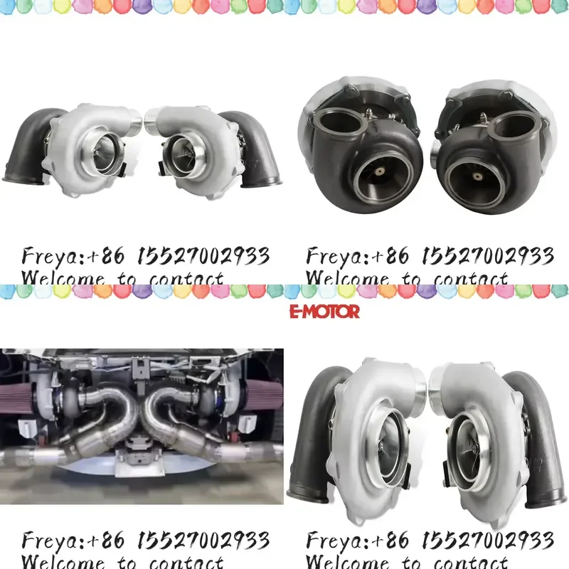 Turbocharger Dual Ball Bearing G42-1200 G42 with V-Band Turbine Housing
