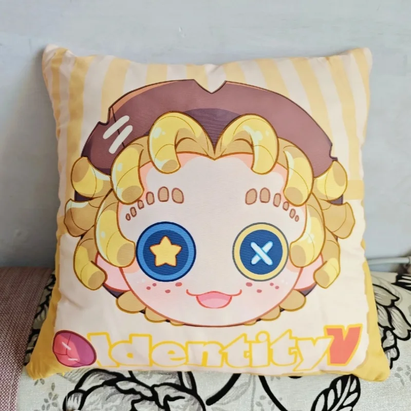 Echte Identiteit V Game Perifere Home Series Polyestervezel Q-versie Knuffelkussen Onzichtbare rits Kawaii Vriend Verjaardagscadeau