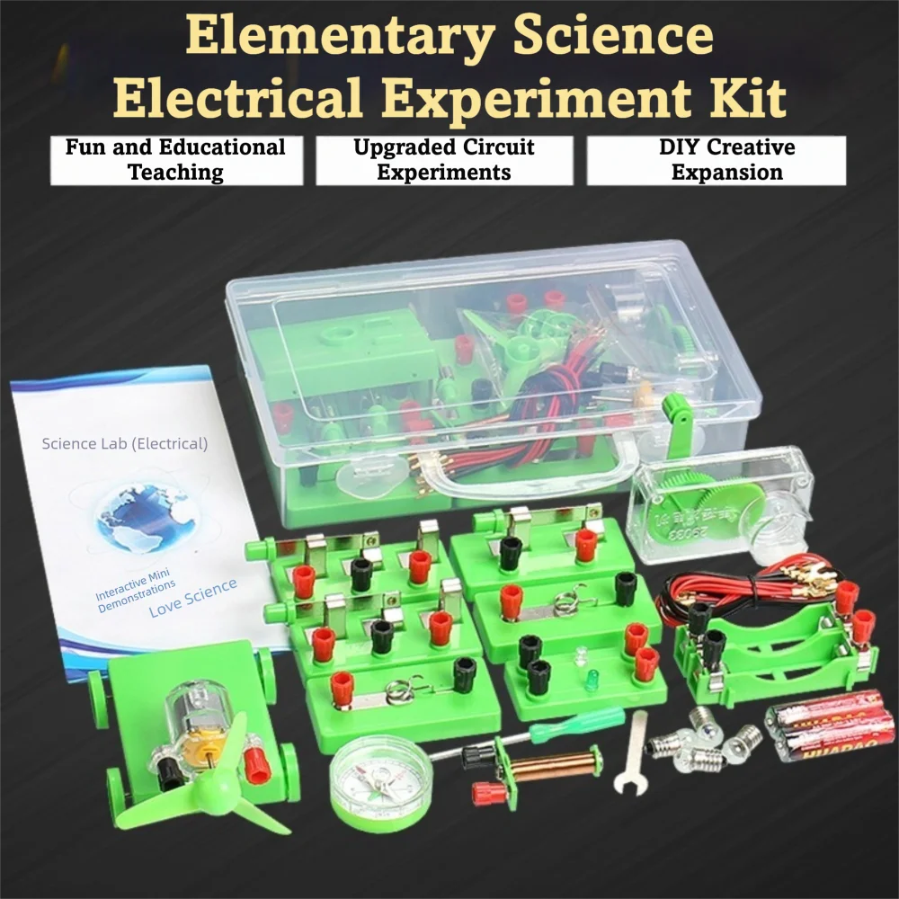 Interactive Physics Experiment Kits Basic Electricity Hands-On Learning Basic Electricity Discovery Circuit Discovery Circuit