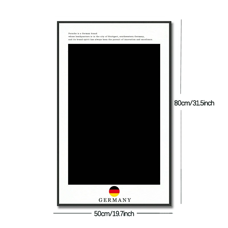 إطار صور جديد صندوق عرض مثبت على الحائط مناسب لـ LEGO 42096 Porsche 911 بنة نموذج سيارة عرض لوحة الحائط #2