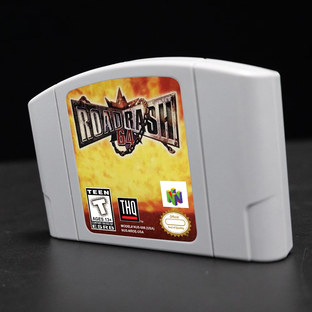 Road Rash 64 Game C…