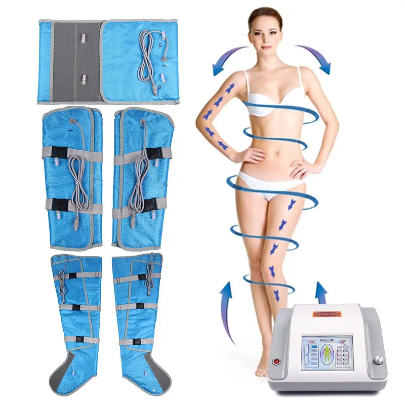 

Aesthetics Air Pressure Therapy Beauty Equipment 24 Airbags Far Pressotherapy Lymphatic Drainage Beauty Machine