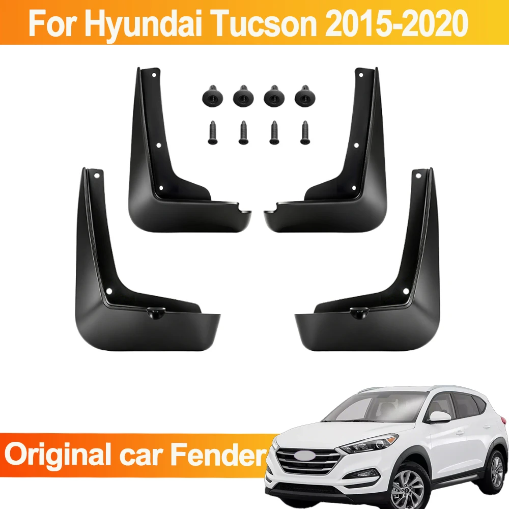 

For Hyundai Tucson 2015 2016 2017 2018 2019 2020 Fender Mudflaps Splash Guards Mudguards Front Rear Wheel Mud Flaps Accessories
