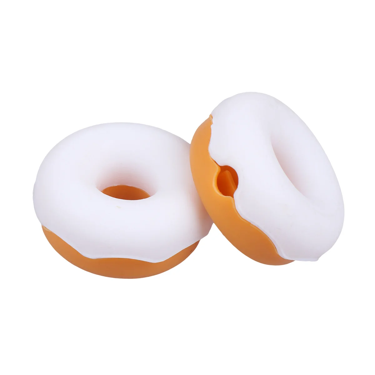 

10Pcs Slim Design Earphone Organizer Cable Winder Cord Storage Case for All Earbuds White Cable Winder Cord Organizer