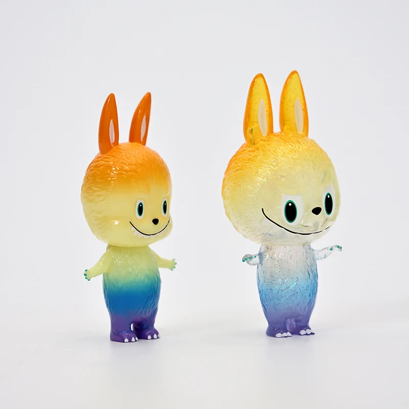 Popmart Labubu Stand Mini Zimomo Bosons 100% Original Toys Doll Cute Action Anime Figure Desktop Ornaments Collection Gift