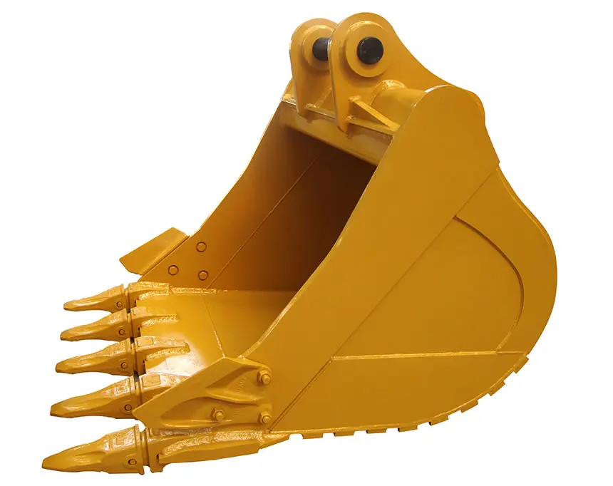 Rainbow Standard Excavator Buckets Attachments for Sale-for 1.2-40 Ton Excavators 1 Year Warranty 1200kg Weight