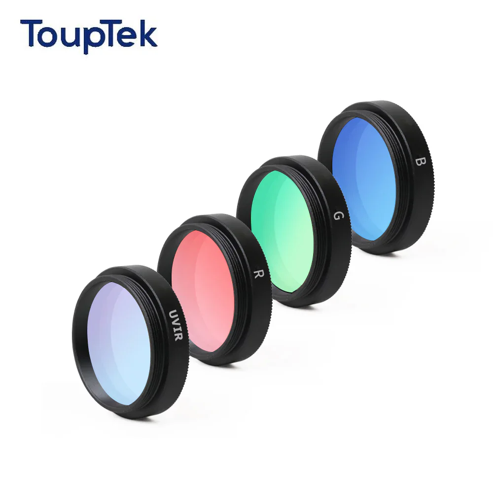 ToupTek 1.25 Inch LRGB Filter Set for Astrophotography Deep Space Photography Filter and Planetary CCD Imaging